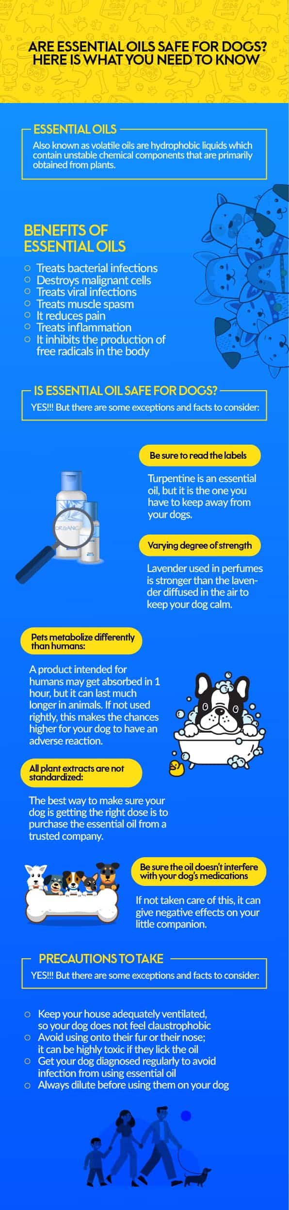dog-safe essential oils graphic