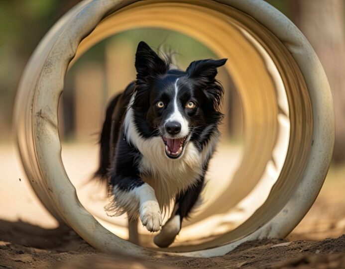 MENTAL EXERCISE FOR DOGS: The 101 best dog games for more agility