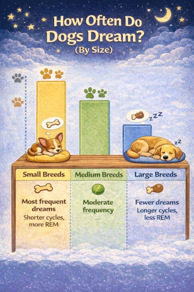 Dog dream frequency